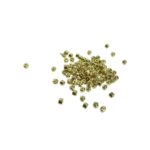Entremeio Tubo 3mm Dourado Exclusivo  - 5 Gramas