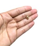 Fecho Bola 6x11.5mm Imã Dourado – 1 Und - Imagem 3