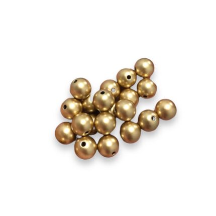 Conta Bola Pérola 12mm Metalizada – 20 Gramas