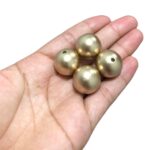 Conta Bola Pérola 20mm Metalizada – 20 Gramas - Imagem 2