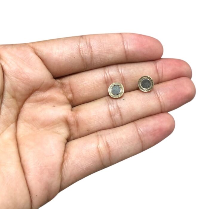 Fecho Bola 6x11.5mm Imã Dourado – 1 Und - Imagem 4