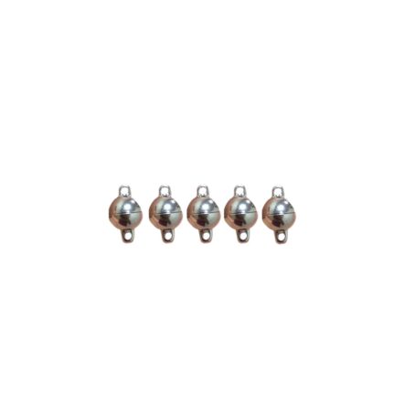 Fecho Bola 6x11.5mm Imã Níquel  – 1 Und