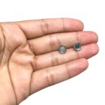 Fecho Bola 6x11.5mm Imã Níquel  – 1 Und - Imagem 3