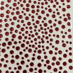 Cartela Termocolante Strass Vermelho - 1 Und