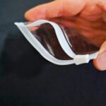 Saco Pvc C/ Zíper Branco 15x15cm Transparente - 1 Und - Imagem 2