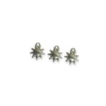 Pingente Sol 16mm Níquel - 1 Und