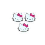 Aplique P/ Crocs 23x32mm Abs Níquel– 1 Und