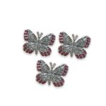 Aplique Borboleta P/ Crocs 25x34mm Abs Níquel– 1 Und
