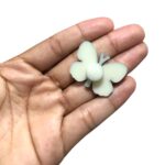 Aplique Borboleta P/ Crocs 25x34mm Abs Dourado – 1 Und - Imagem 3