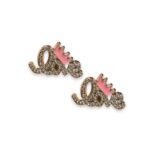 Aplique P/ Crocs 22x45mm Abs Dourado – 1 Und