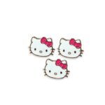 Aplique P/ Crocs 23x32mm Abs Dourado – 1 Und