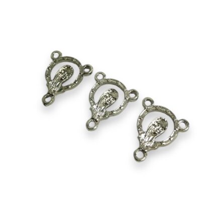 Entremeio N. Senhora 25mm Níquel – 1 Und