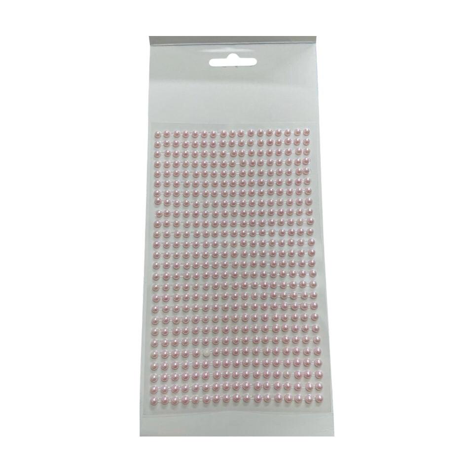 WhatsApp Image 2025-10-28 at 09.33.29 (21) Cartela Meia Pérola 4mm Rosa Bebê  – 1 Und - Imagem 1