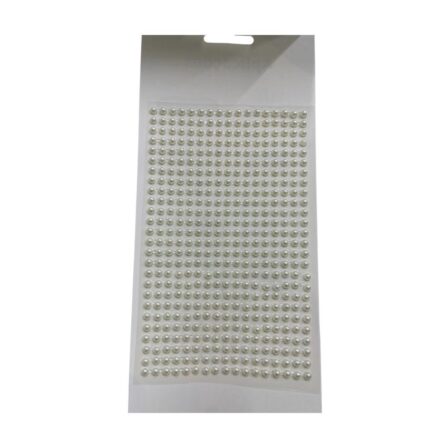 Cartela Meia Pérola 4mm Perolado  – 1 Und