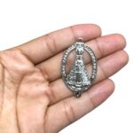 Entremeio N. Sra Aparecida 43mm Níquel - 1 Und - Imagem 2