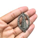 Entremeio N. Sra Aparecida 43mm Níquel - 1 Und - Imagem 3