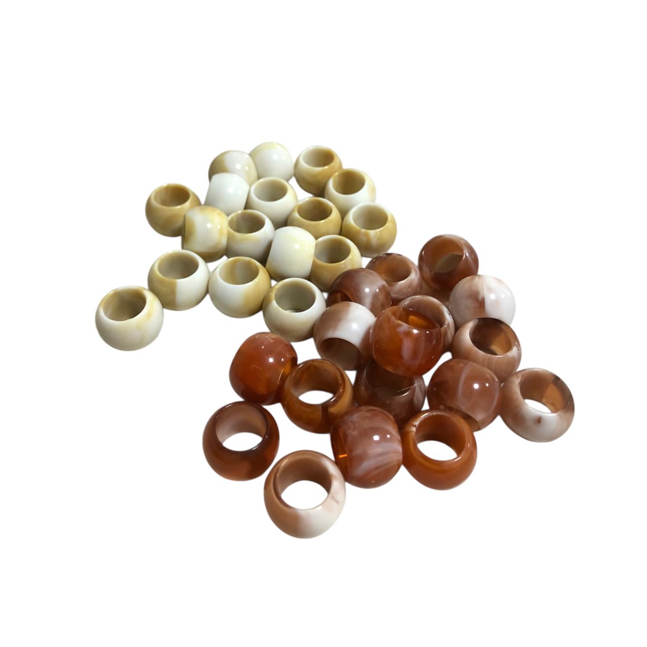 WhatsApp Image 2025-10-28 at 09.33.29 (41) Conta Bola Mármore 11mm Resina - 20 Gramas - Imagem 1