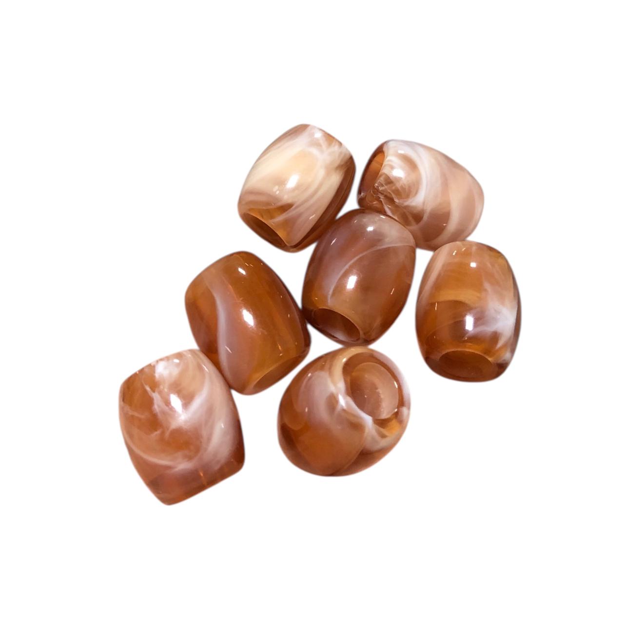 WhatsApp Image 2025-10-28 at 09.33.29 (45) Conta Mármore Tubo 19mm Resina - 20 Gramas - Imagem 1