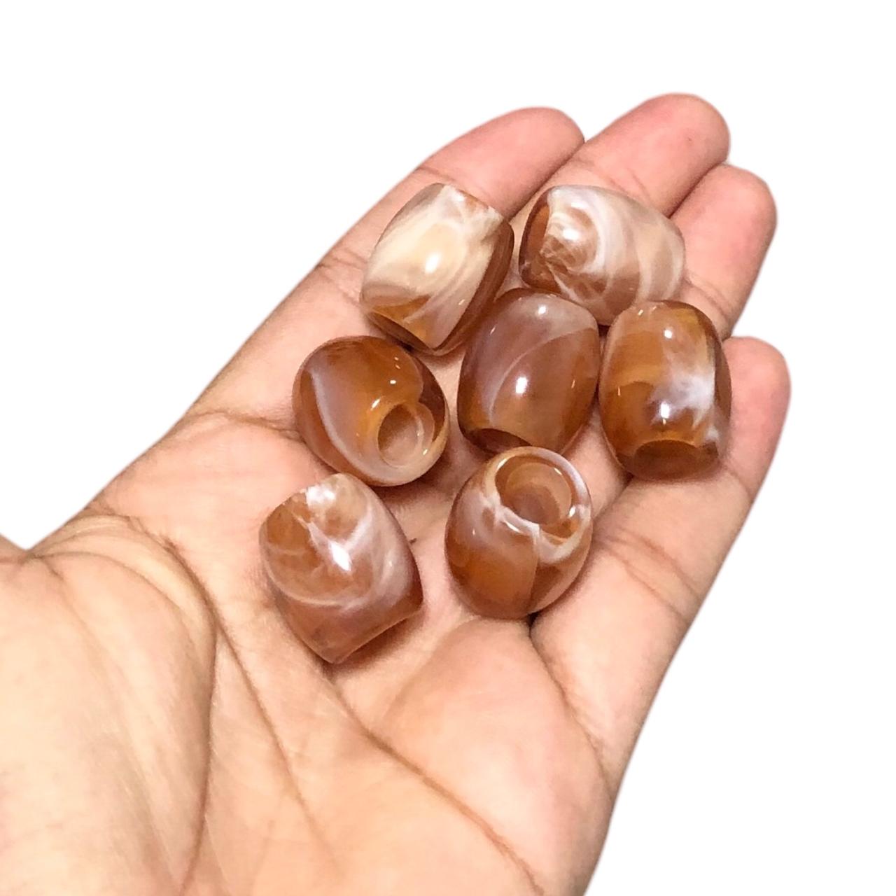 WhatsApp Image 2025-10-28 at 09.33.29 (46) Conta Mármore Tubo 19mm Resina - 20 Gramas - Imagem 2