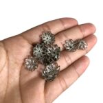 Tulipa Flor Vazado 14mm Níquel - C/ 20 Unds - Imagem 2