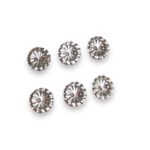 Botão Redondo 11mm Trabalhado Níquel - 1 Und