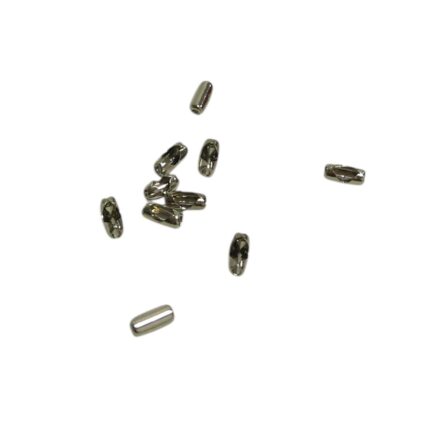 Fecho Canoa 1.5mm Latão Níquel - C/ 10 Unds