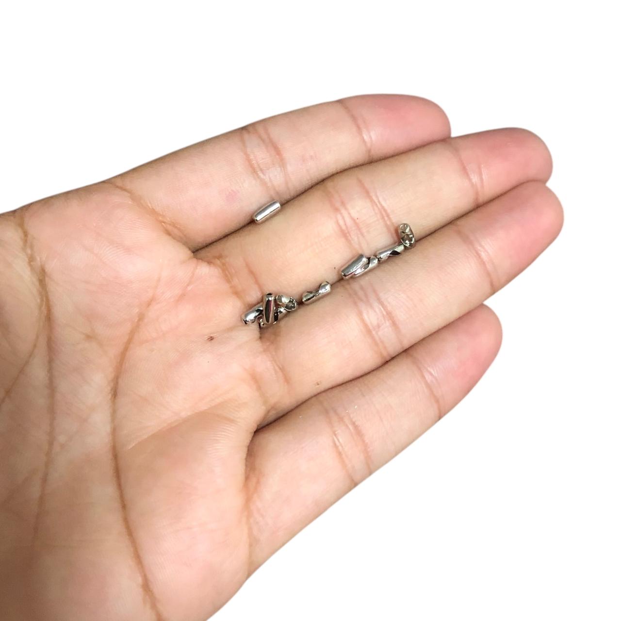 WhatsApp Image 2025-10-29 at 00.04.04 (3) Fecho Canoa 1.5mm Latão Níquel - C/ 10 Unds - Imagem 2