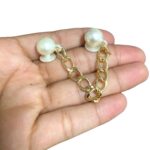 Aplique P/ Crocs Corrente 10cm Alumínio Dourado - 1 Und - Imagem 2