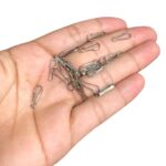 Fecho Mosquetão 14mm Níquel - C/ 20 Unds - Imagem 2