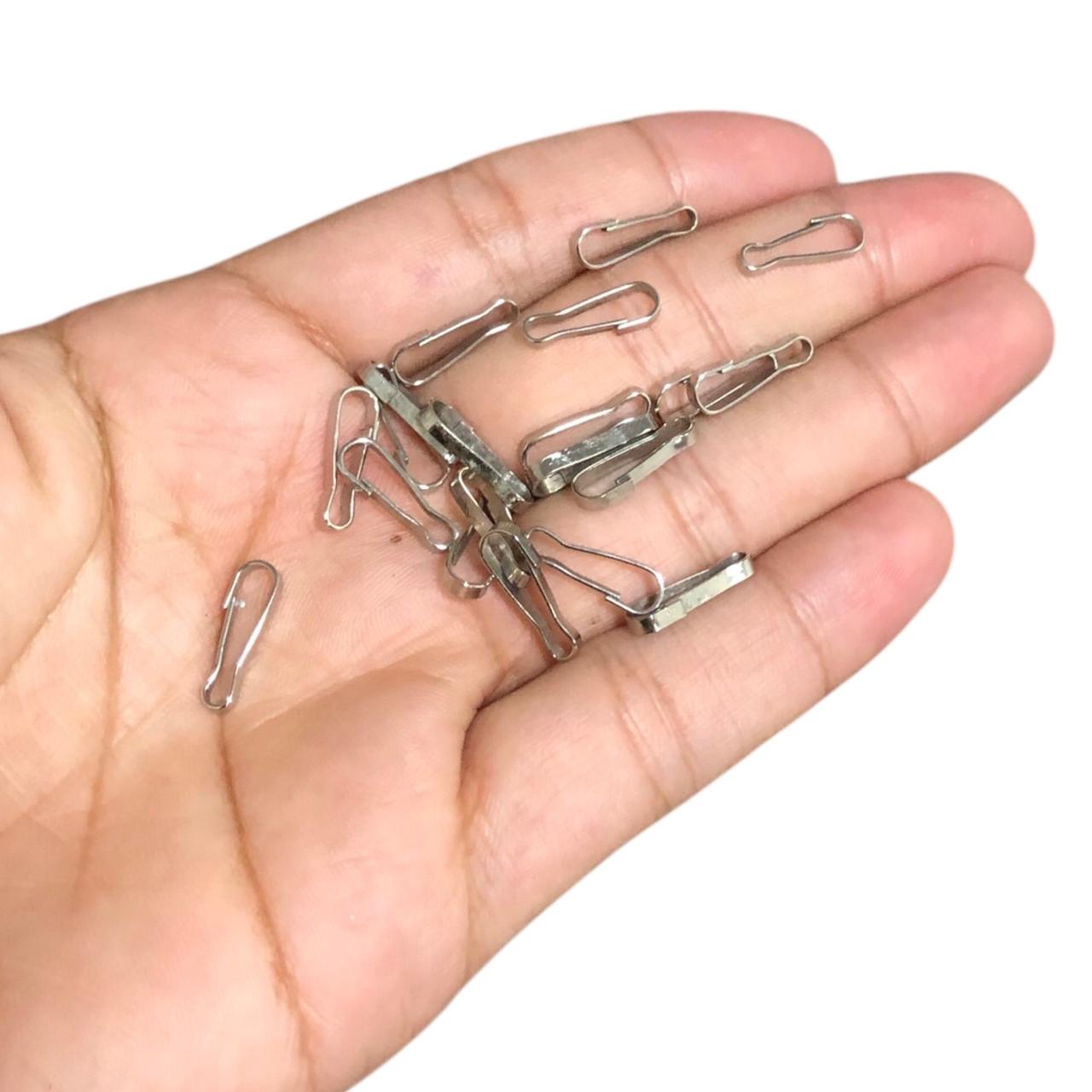 WhatsApp Image 2025-10-29 at 00.04.05 (20) Fecho Mosquetão 14mm Níquel - C/ 20 Unds - Imagem 2