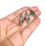 Pingente Concha do Mar 30mm Níquel – 1 Und - Imagem 2