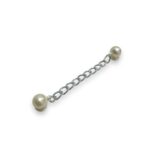 Aplique P/ Crocs Corrente 10cm Alumínio Níquel – 1 Und