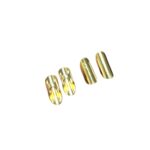 Entremeio Tubo 6x16mm Dourado Exclusivo - C/ 4 Unds