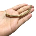 Tubo Redondo 100mm Dourado - 1 Und - Imagem 2