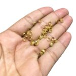 Tubo Redondo 2x4mm Dourado Exclusivo - 30 Unds - Imagem 2