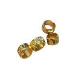 Entremeio Argola 6x10mm Dourado Exclusivo – 1 Und - Imagem 3