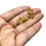 Entremeio Argola 6x10mm Dourado Exclusivo – 1 Und - Imagem 2