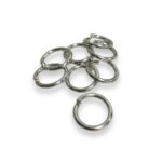 Argola 18mm Alumínio Níquel – 20 Gramas