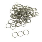 Argola Dupla 8.5mm Aço - 20 Gramas