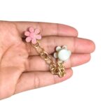 Aplique P/ Crocs Corrente 9cm Alumínio Dourado – 1 Und - Imagem 2