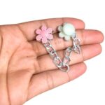 Aplique P/ Crocs Corrente 9cm Alumínio Níquel – 1 Und - Imagem 2