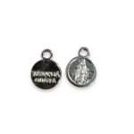 Pingente Orixá Iemanjá 18mm Níquel - 1 Und