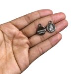 Pingente Orixá Iemanjá 18mm Níquel - 1 Und - Imagem 2