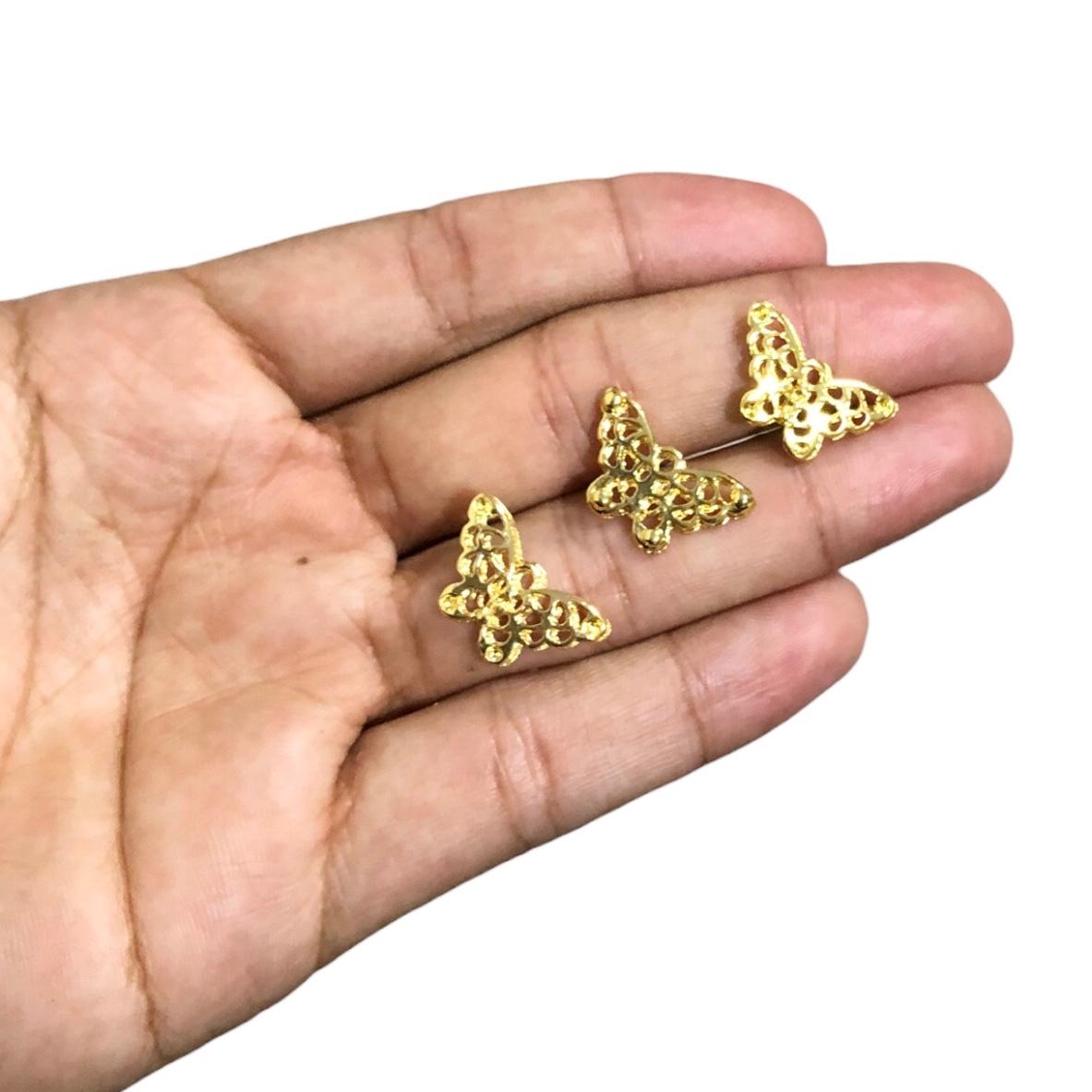 WhatsApp Image 2025-10-30 at 09.31.22 (27) Pingente Borboleta 11mm Dourado- 1 Und - Imagem 2