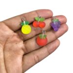 Pingente Fruta Diversas Resina - 1 Und - Imagem 2