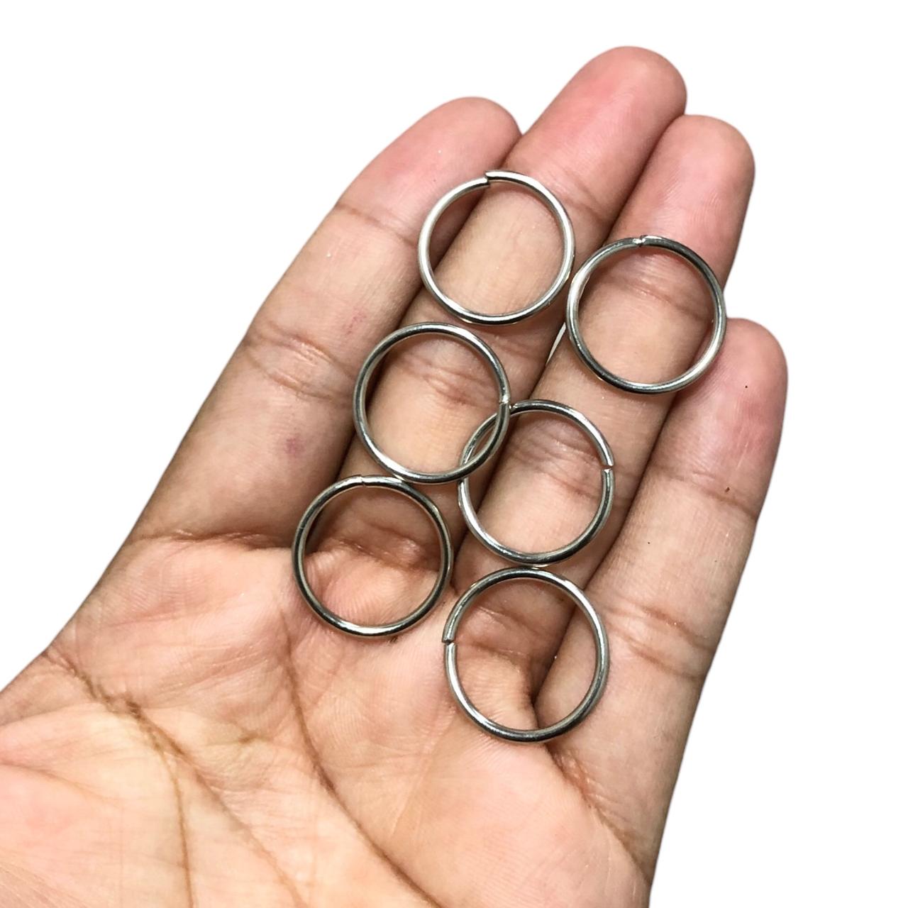 WhatsApp Image 2025-10-30 at 09.53.49 (1) Argola de Acabamento 16mm Latão Níquel - 20 Gramas - Imagem 2