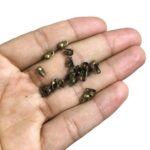 Terminal P/ Corrente Bola 2.4 Latão Ouro Velho – 20 Unds - Imagem 2