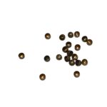 Terminal Caneca 4mm Latão Ouro Velho - 20 Unds