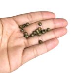 Terminal Caneca 4mm Latão Ouro Velho - 20 Unds - Imagem 2