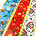 Fita Natalina Aramada 48mm - Peça C/ 2,80 Metros